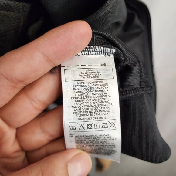 Adidas Original Chile 20 H65538 Track Top Black Jacket New Mens Sz Small - Picture 9 of 12